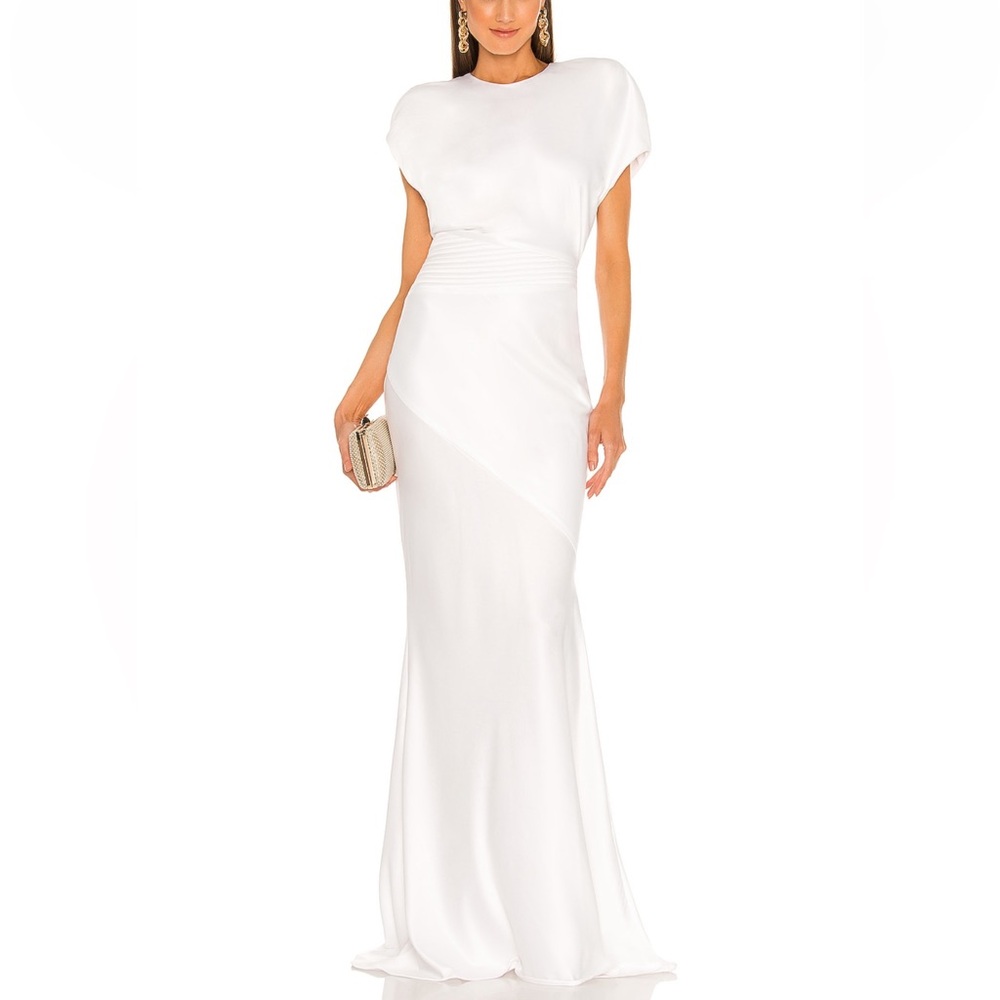 NWT Zhivago Bond Gown in White